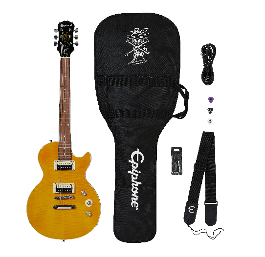 Slash Appetite Les Paul Special-II Performance Pack (Appetite Amber, PPGS-ENA2AANH3-US)